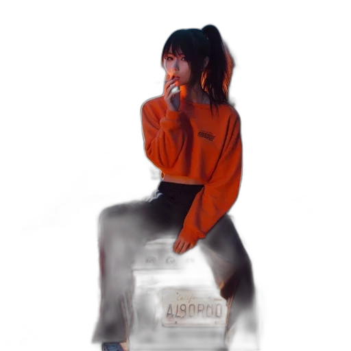 jacket, dress, creature, robot transparent PNG cut-out