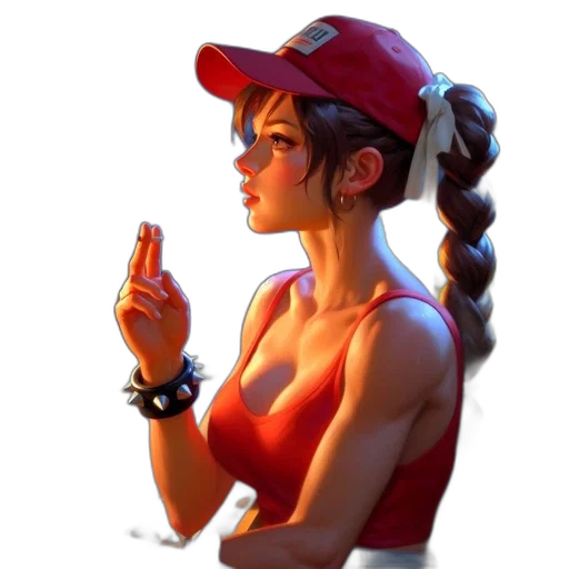 hat, staff, weapon, face transparent PNG cut-out