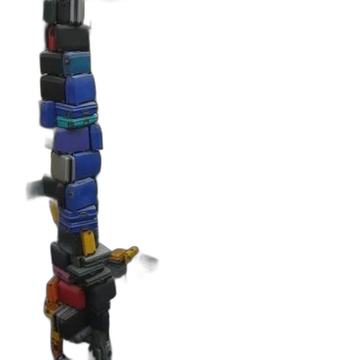 weapon, staff, sword, robot transparent PNG cut-out