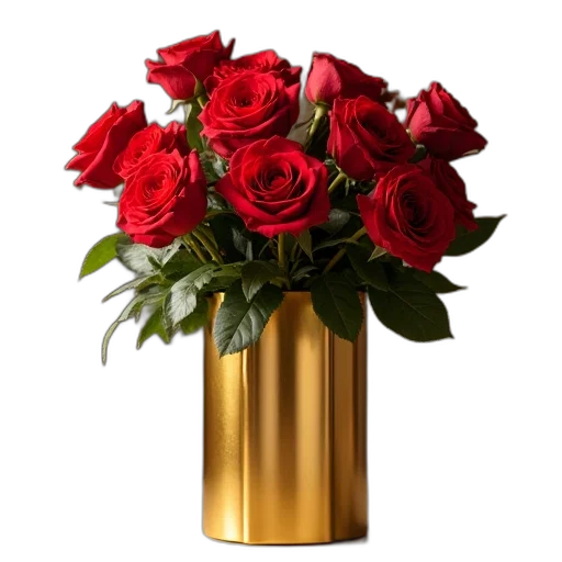 flower, crown, 3d render, photorealistic transparent PNG cut-out