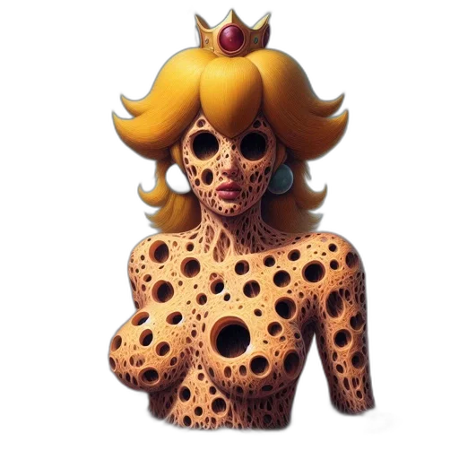 crown, mask, face, creature transparent PNG cut-out