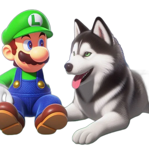 animal, creature, 3d render, concept art transparent PNG cut-out