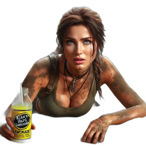 bottle, photorealistic, concept art, cyberpunk transparent PNG cut-out