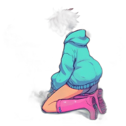 jacket, shoes, hat, mask transparent PNG cut-out