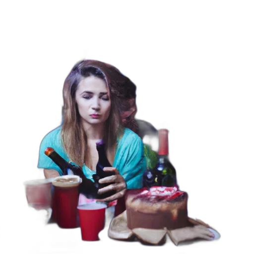 food, face, dress, pixel art transparent PNG cut-out