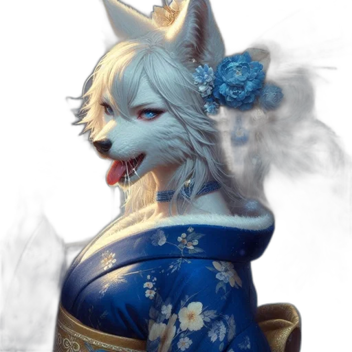 staff, mask, dress, dragon transparent PNG cut-out