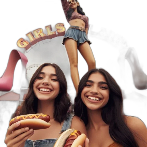 food, shoes, hat, weapon transparent PNG cut-out