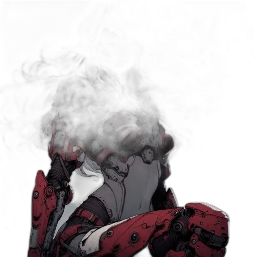 jacket, mask, robot, dress transparent PNG cut-out