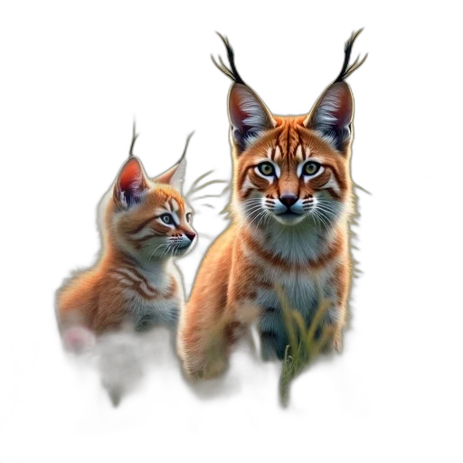 animal, staff, concept art, photorealistic transparent PNG cut-out