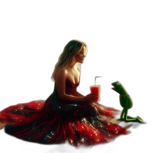 dress, dragon, animal, creature transparent PNG cut-out