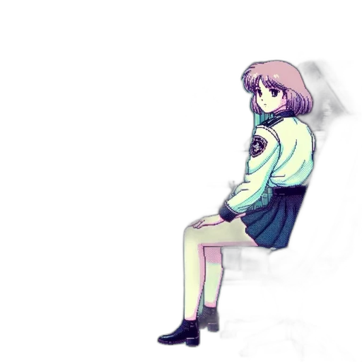 jacket, dress, robot, creature transparent PNG cut-out