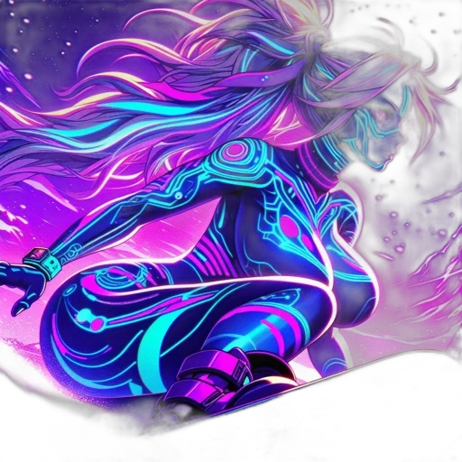 dragon, hair, dress, creature transparent PNG cut-out
