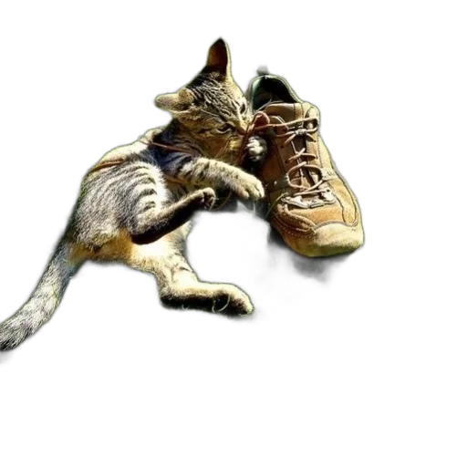 shoes, animal, creature, staff transparent PNG cut-out