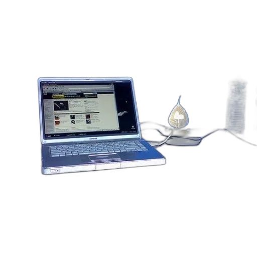 staff, jewelry, 3d render, laptop transparent PNG cut-out