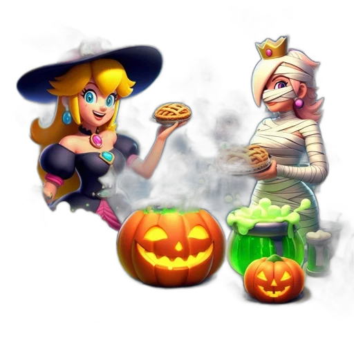 concept art, pixel art, fantasy art, 3d render transparent PNG cut-out