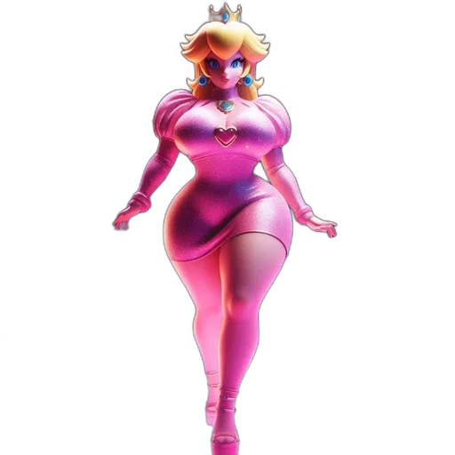 dress, creature, concept art, 3d render transparent PNG cut-out
