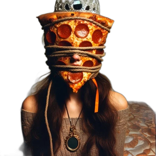 mask, face, dress, jewelry transparent PNG cut-out