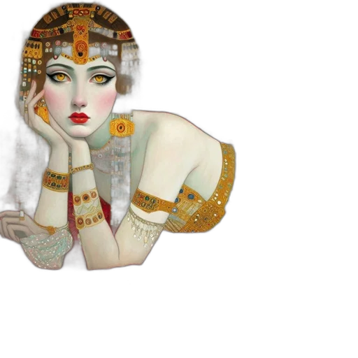 jewelry, mask, fantasy art, concept art transparent PNG cut-out