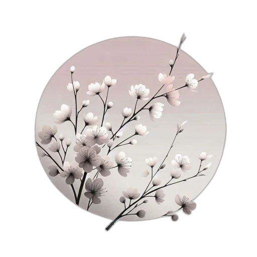 flower, staff, tree, jewelry transparent PNG cut-out