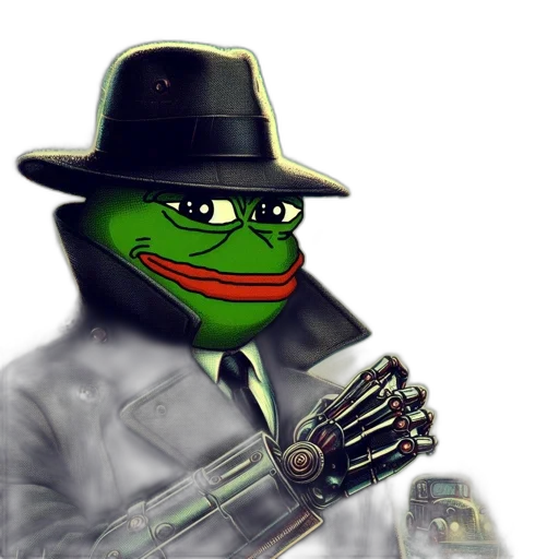 hat, staff, weapon, robot transparent PNG cut-out