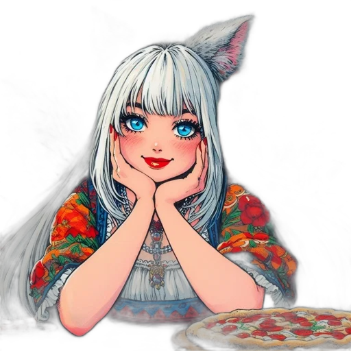 food, face, dress, creature transparent PNG cut-out
