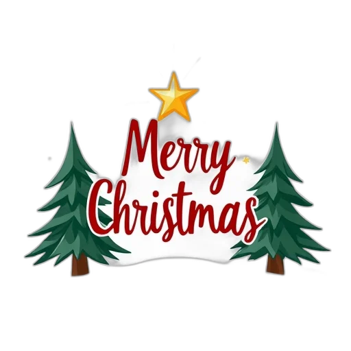 festive, christmas, illustration, featuring transparent PNG cut-out