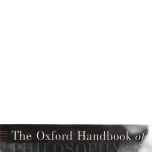oxford, handbook, philosophy, science transparent PNG cut-out