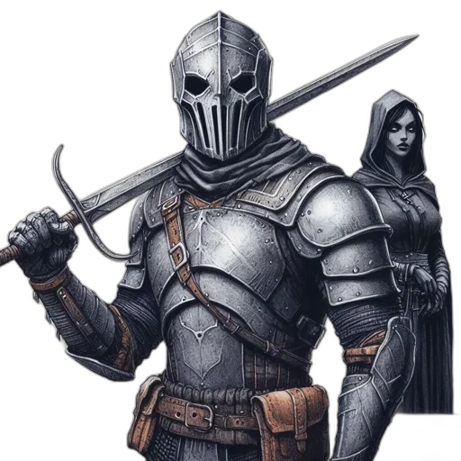 sword, mask, weapon, staff transparent PNG cut-out