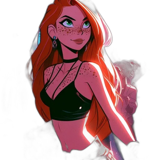 dress, cartoon, concept art, comic book art transparent PNG cut-out