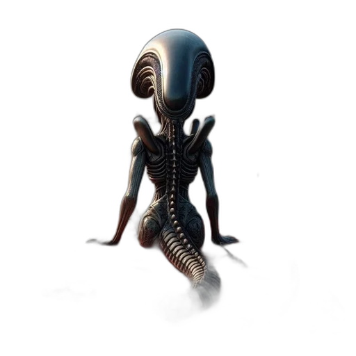 creature, robot, animal, staff transparent PNG cut-out