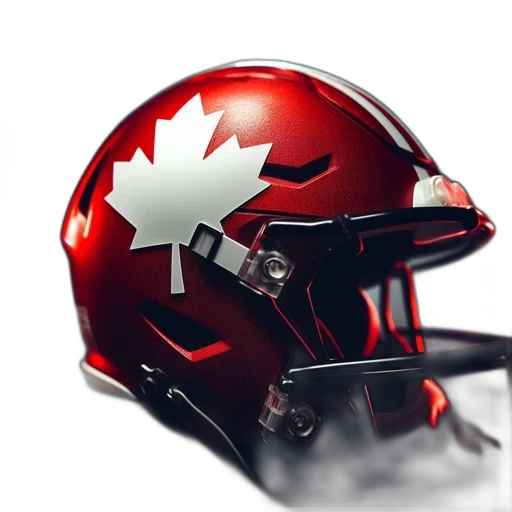illuminated, red, football, helmet transparent PNG cut-out