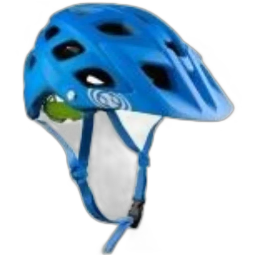 hat, blue, bicycle, helmet transparent PNG cut-out
