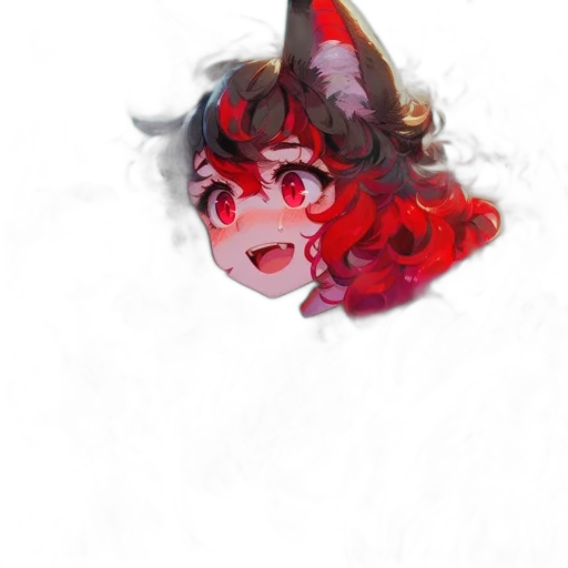crown, mask, creature, staff transparent PNG cut-out