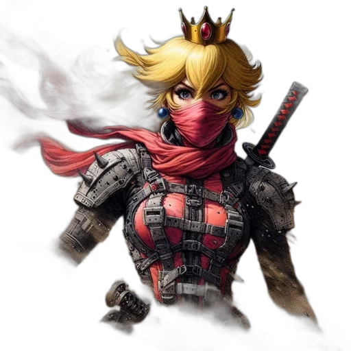 weapon, crown, mask, sword transparent PNG cut-out