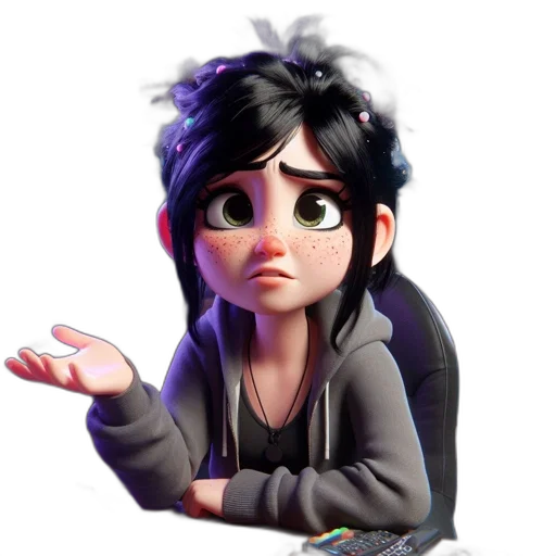 jacket, face, staff, creature transparent PNG cut-out