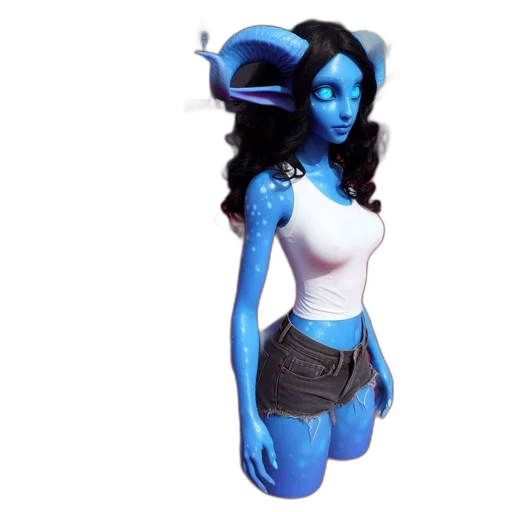 mask, creature, staff, concept art transparent PNG cut-out