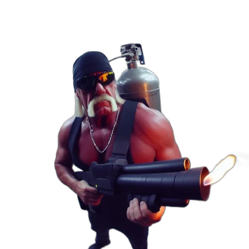 weapon, mask, animal, robot transparent PNG cut-out