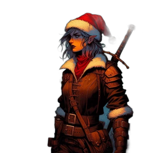 hat, staff, concept art, comic book art transparent PNG cut-out