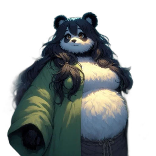 jacket, staff, animal, creature transparent PNG cut-out