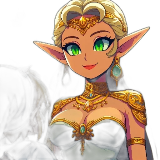 jewelry, staff, crown, fantasy art transparent PNG cut-out
