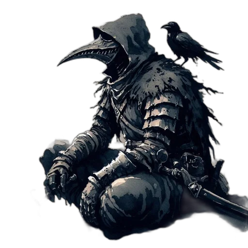dragon, sword, weapon, creature transparent PNG cut-out