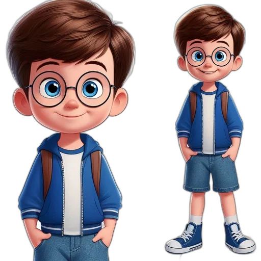 jacket, cartoon, 3d render, concept art transparent PNG cut-out