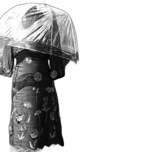 umbrella, dress, hat, mask transparent PNG cut-out