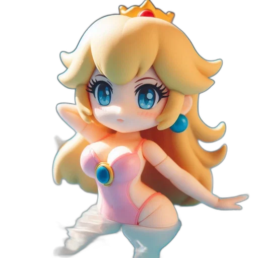 crown, dress, 3d render, concept art transparent PNG cut-out