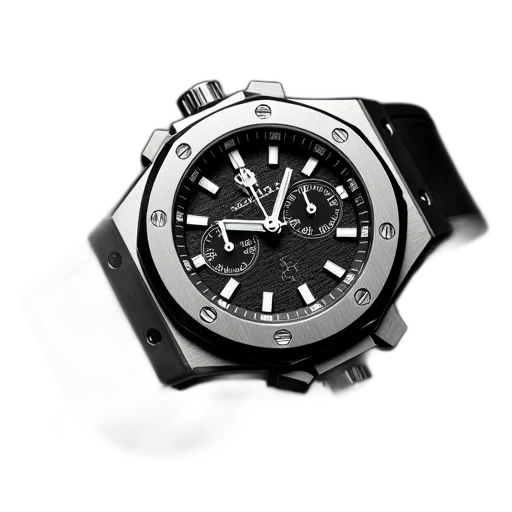 jewelry, 3d render, photorealistic, hublot transparent PNG cut-out