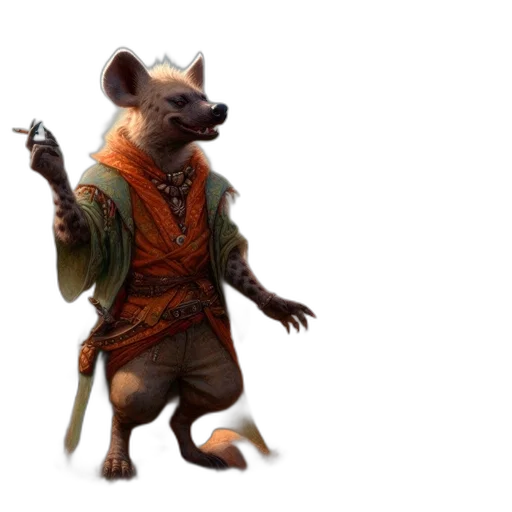 staff, animal, creature, concept art transparent PNG cut-out