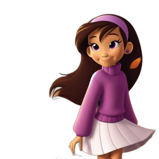 dress, 3d render, cartoon, concept art transparent PNG cut-out