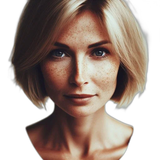 face, crown, mask, hair transparent PNG cut-out