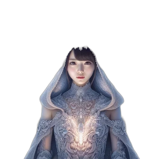 dress, dragon, creature, face transparent PNG cut-out