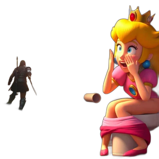 weapon, crown, dress, sword transparent PNG cut-out